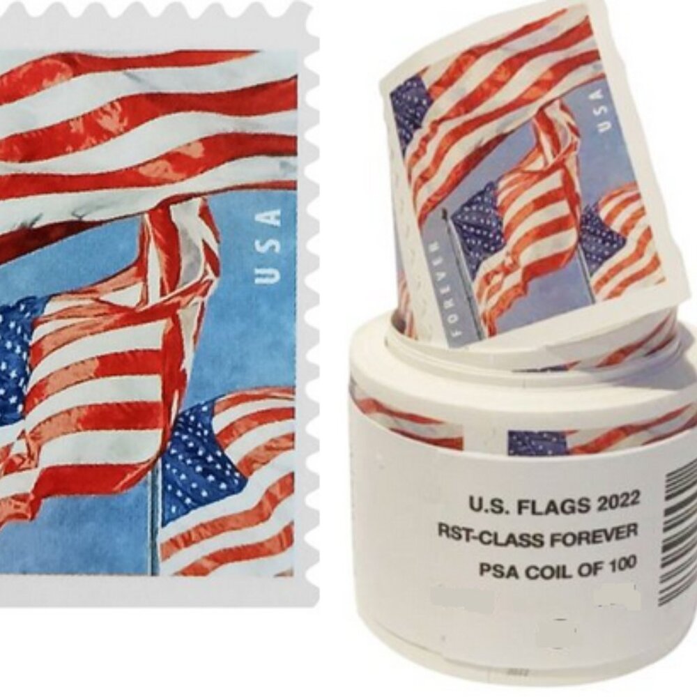 2 Rolls of Stamps $146.00 Value